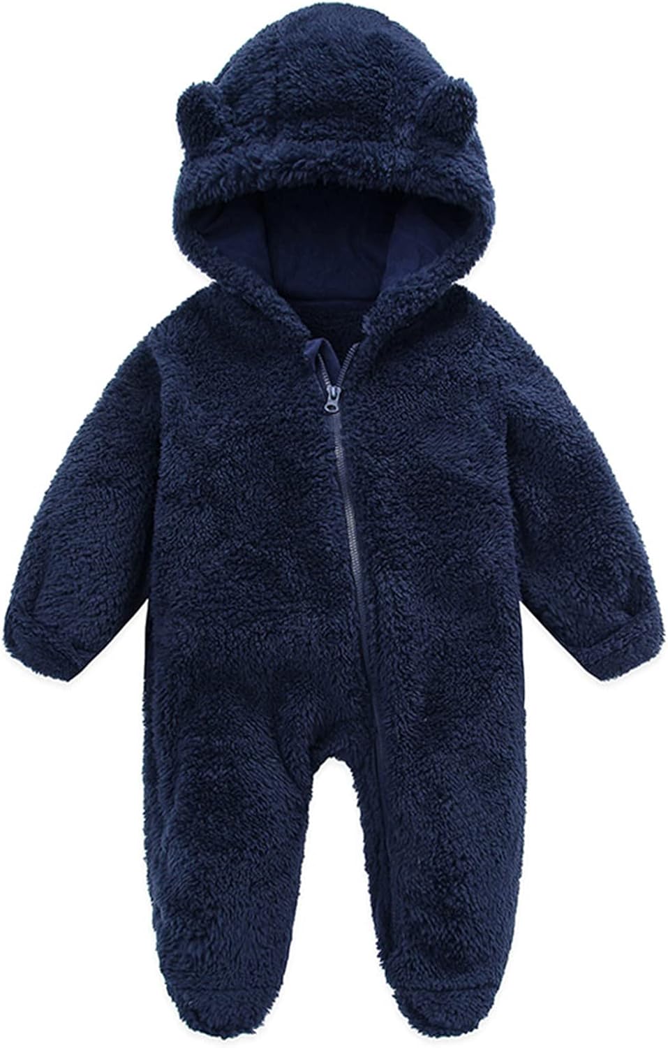 Baby Fluffy Costume Furry Bear Onesie Baby Fuzzy Teddy Bear Outfit Baby Newborn Plush Clothes