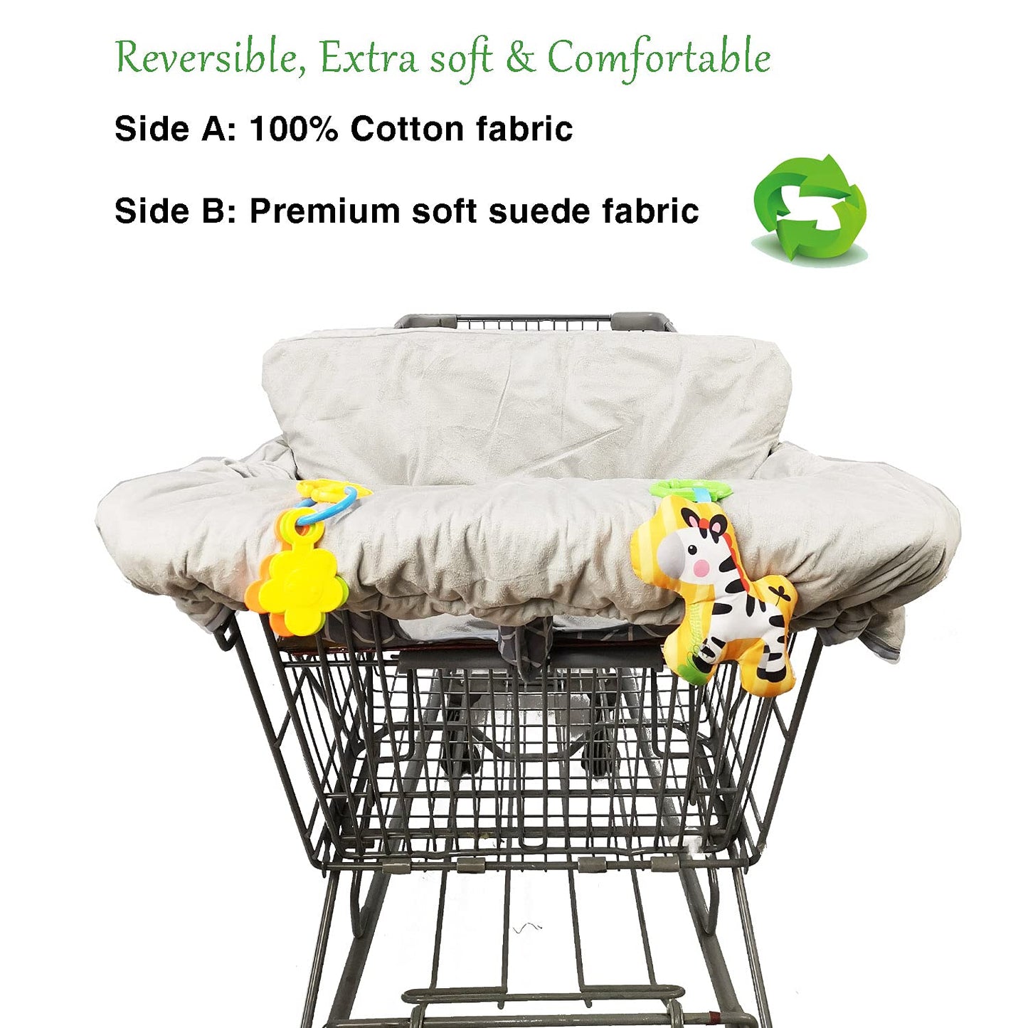 Shopping Cart Cover for baby(Non Slip)