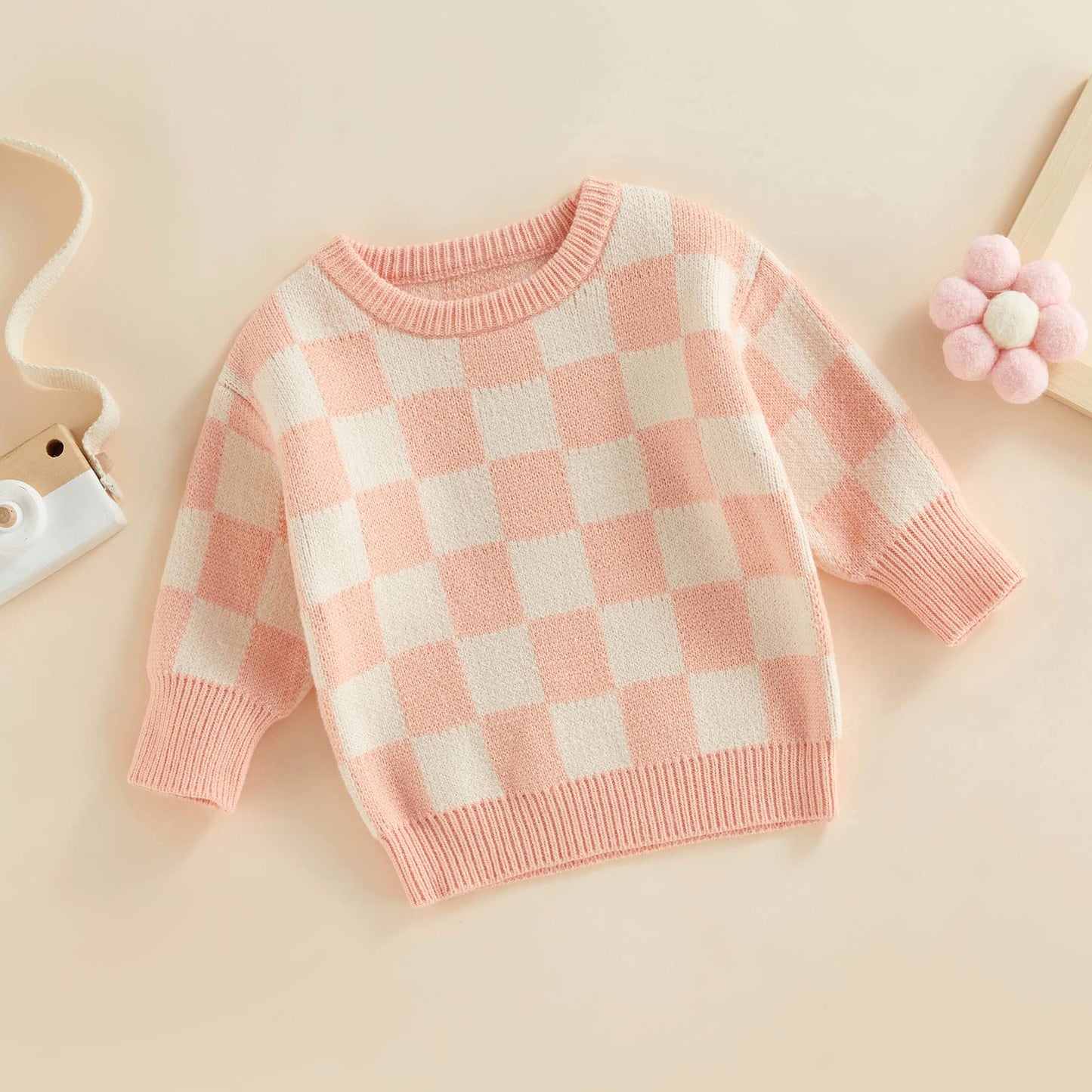 Checkerd Sweater