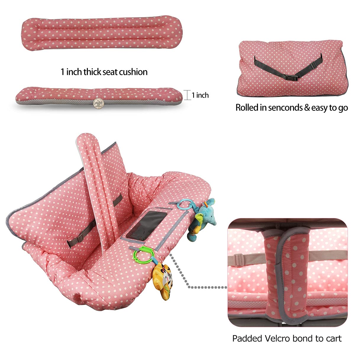 Shopping Cart Cover for baby(Non Slip)
