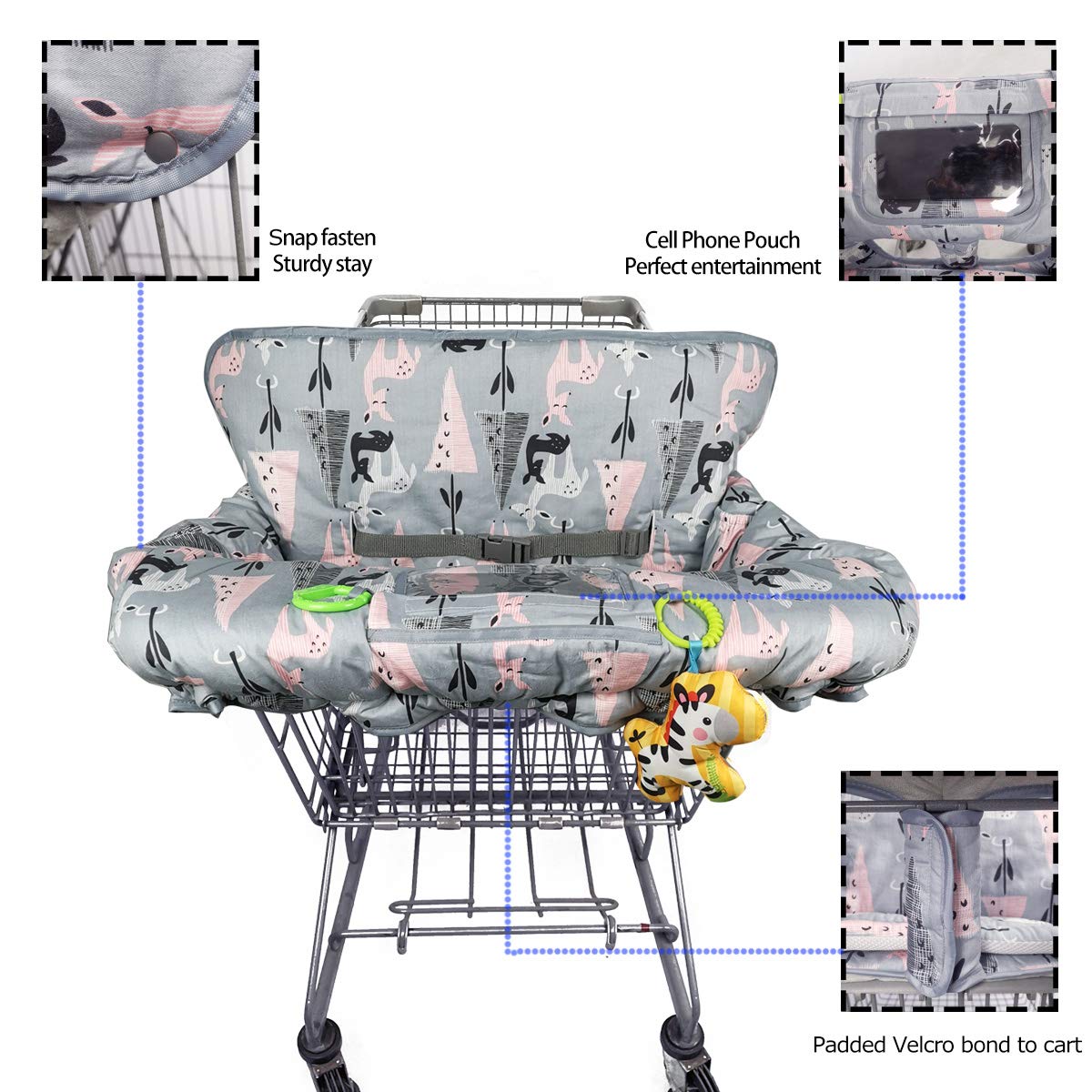 Shopping Cart Cover for baby(Non Slip)
