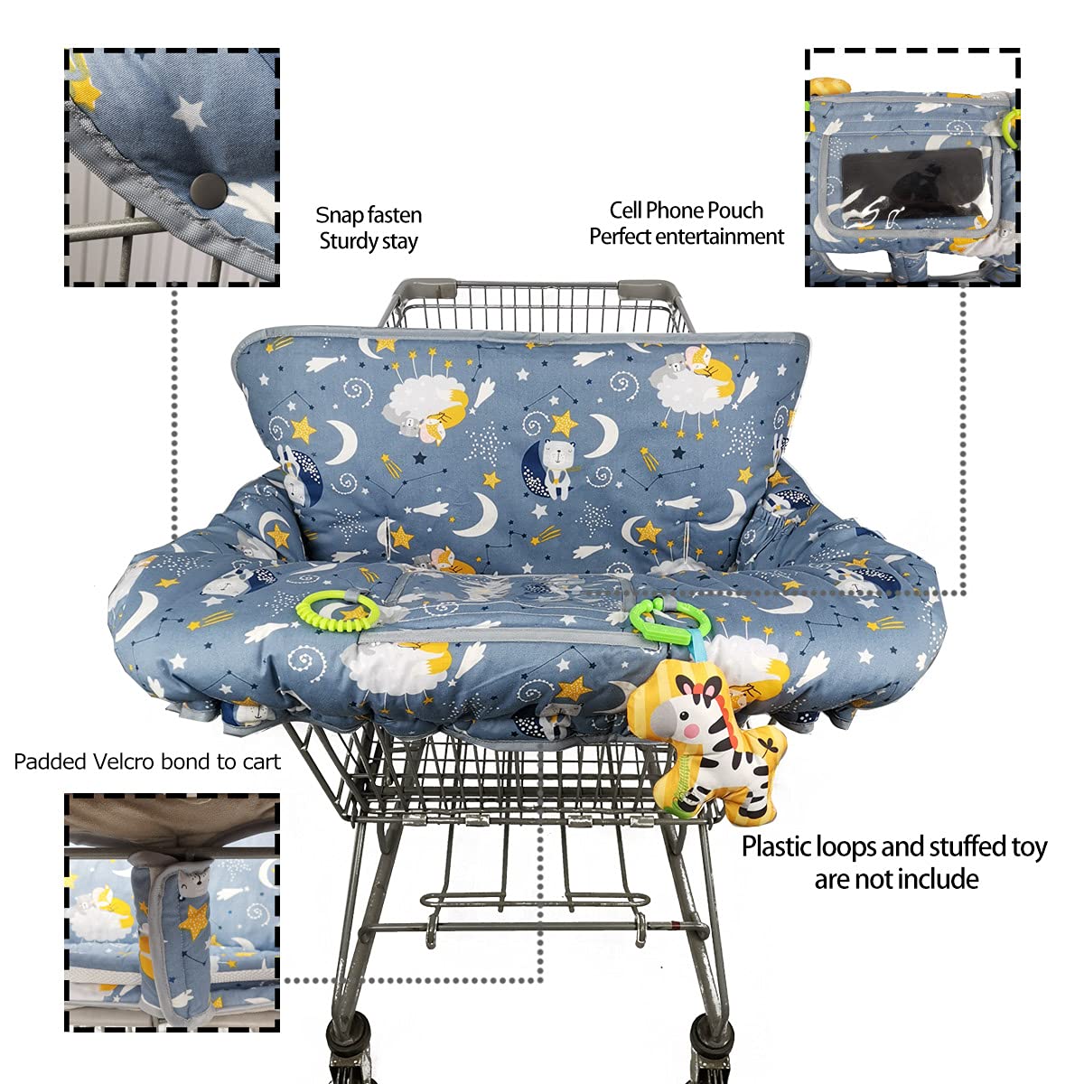 Shopping Cart Cover for baby(Non Slip)