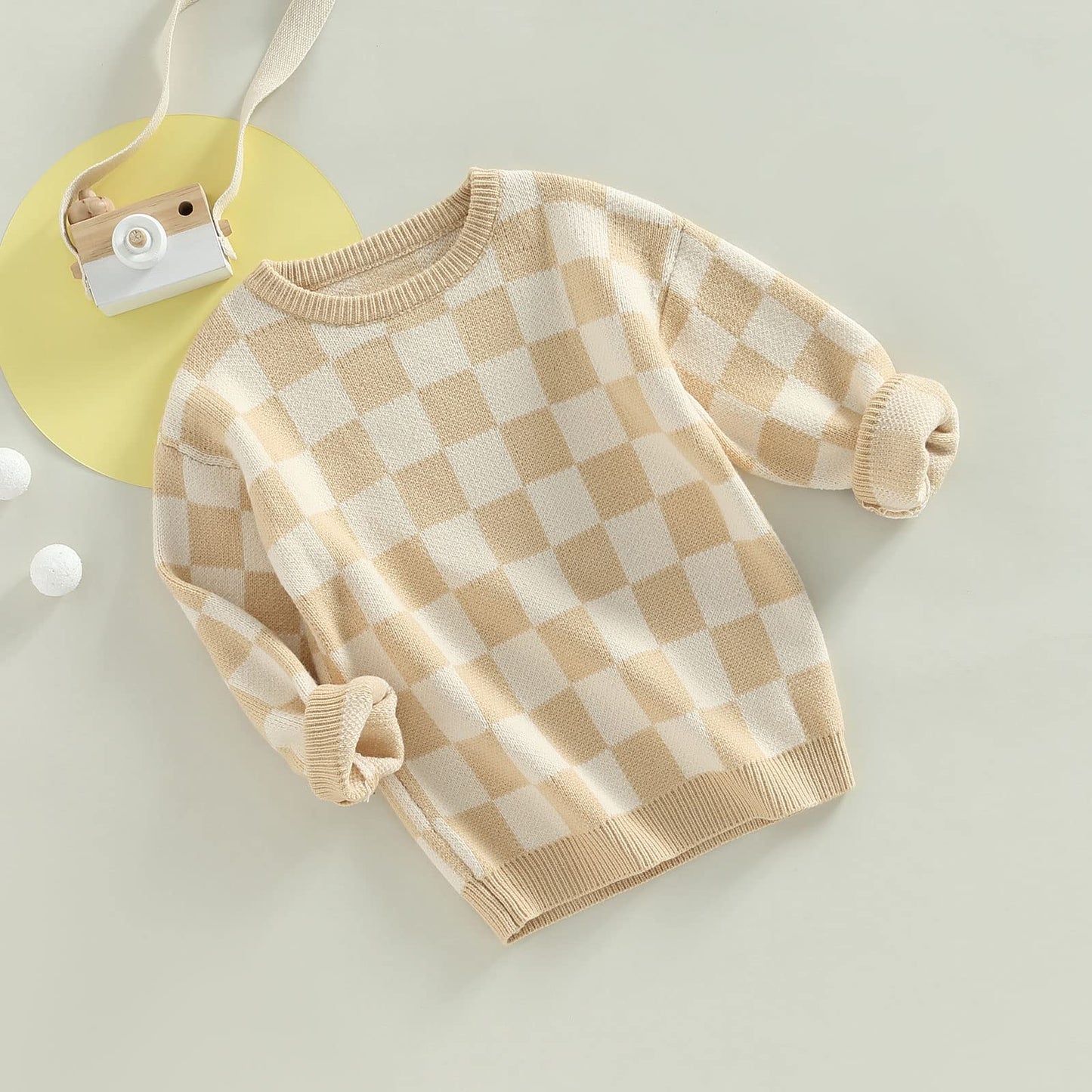 Checkerd Sweater