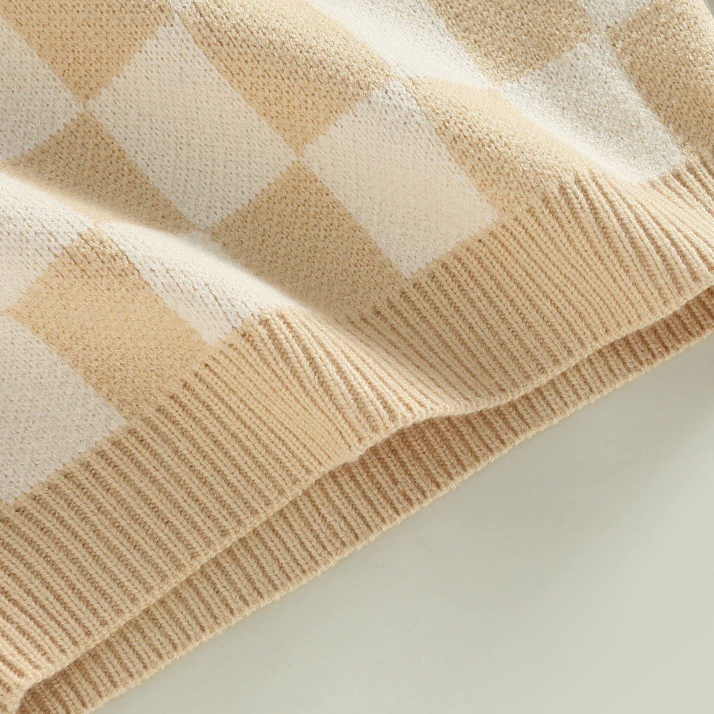 Checkerd Sweater