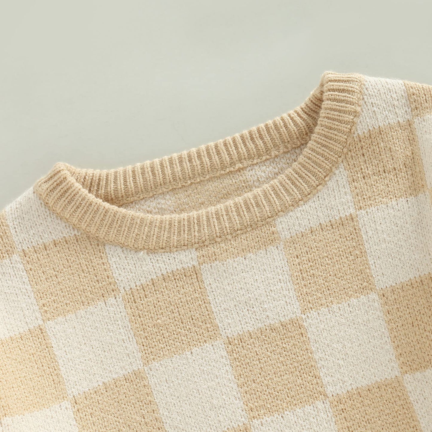 Checkerd Sweater