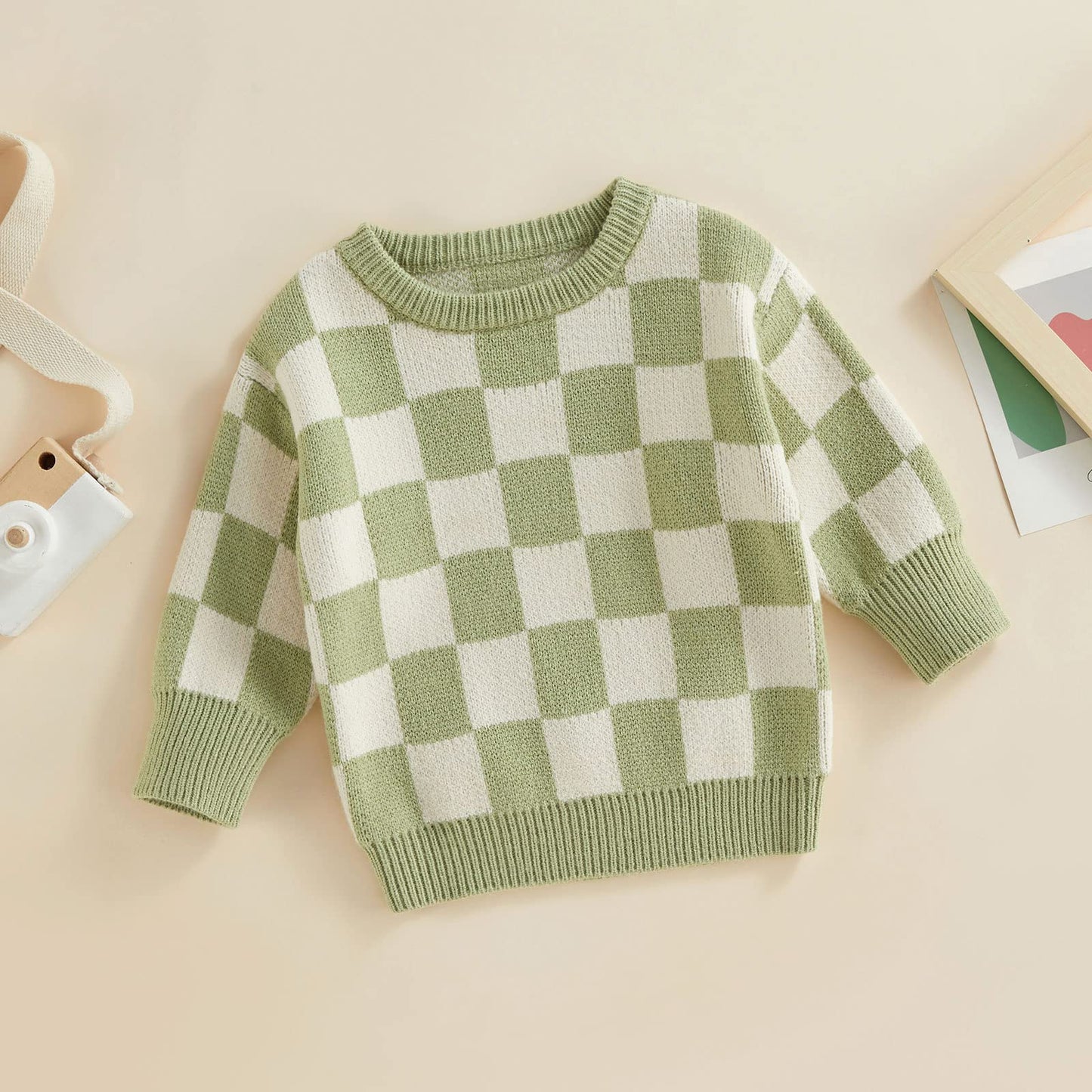 Checkerd Sweater