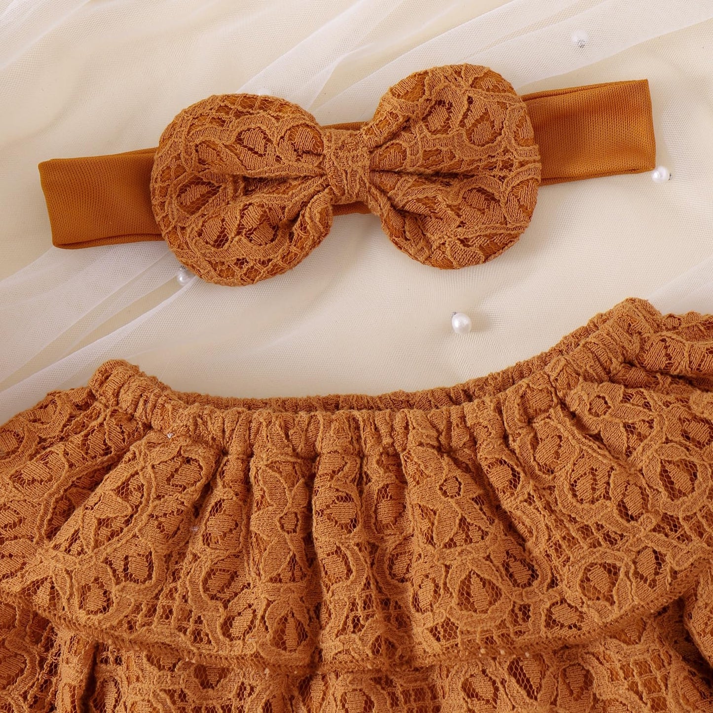 Baby Girl Romper Jeans Outfit