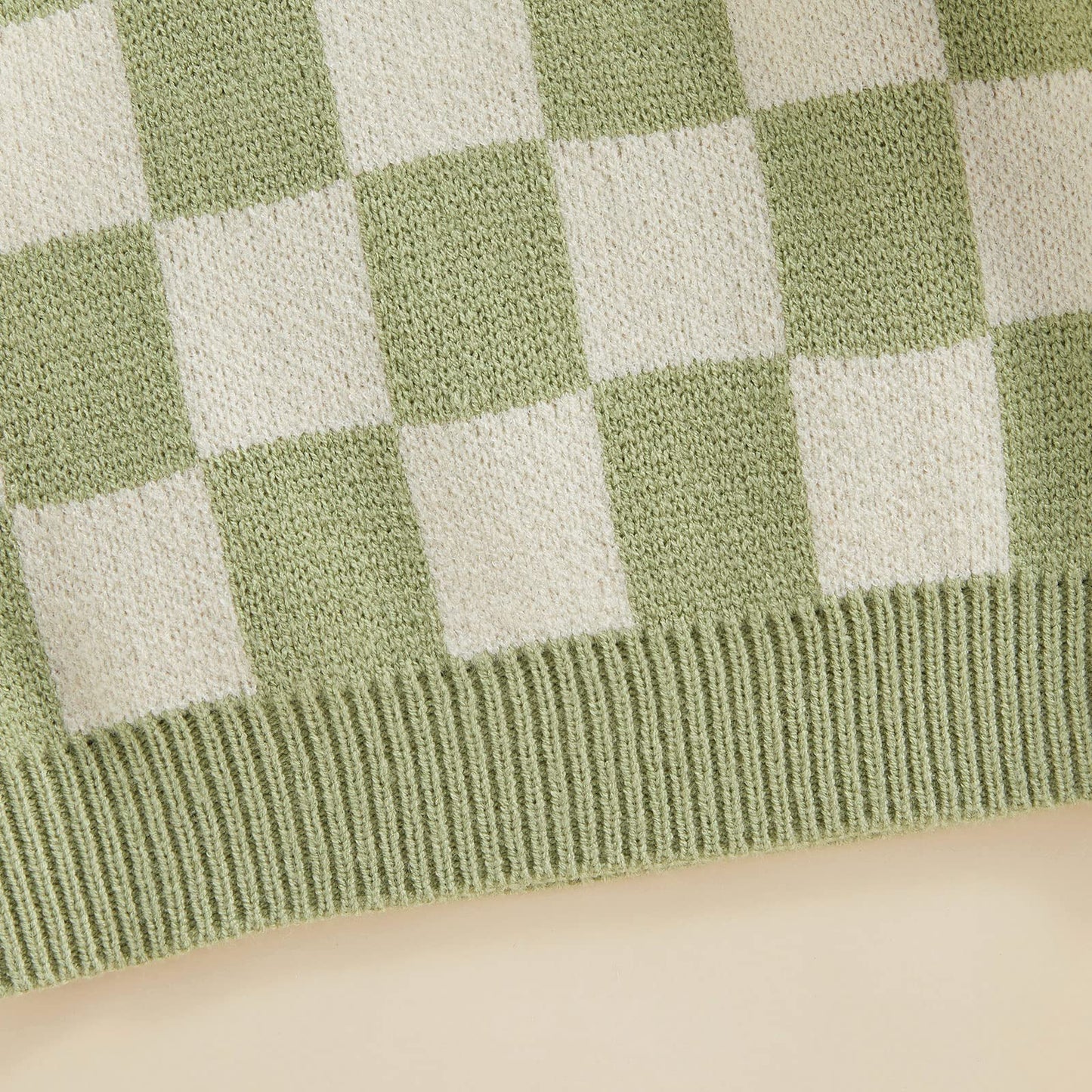 Checkerd Sweater