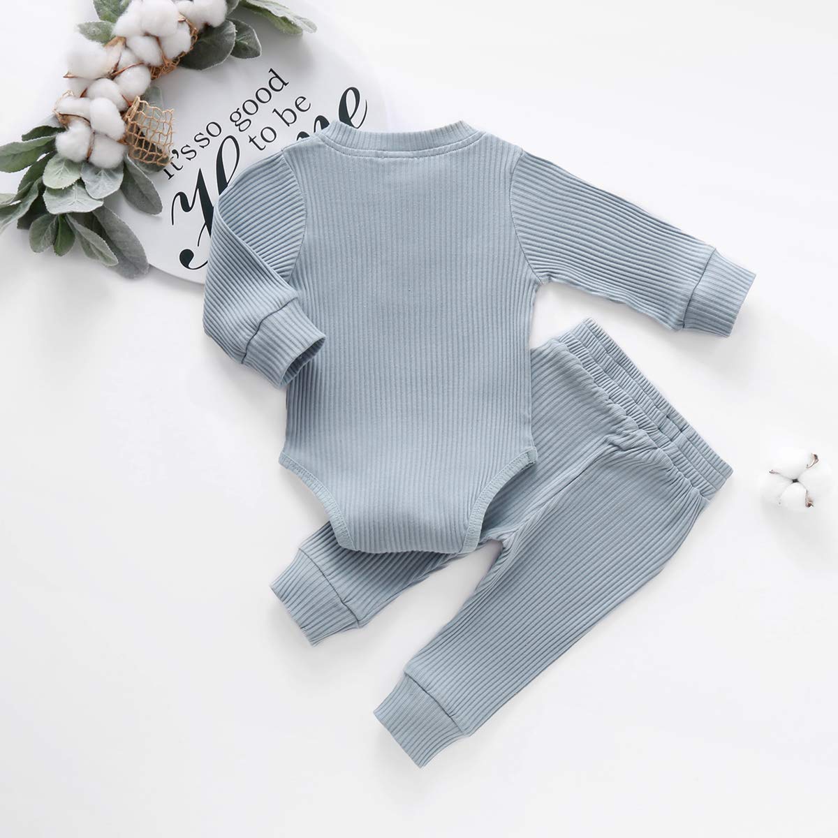 Long Sleeve Onesie & Pants (Unisex)
