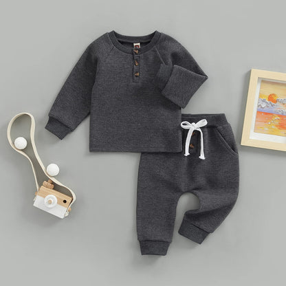 Long Sleeve Onesie & Pants (Unisex)