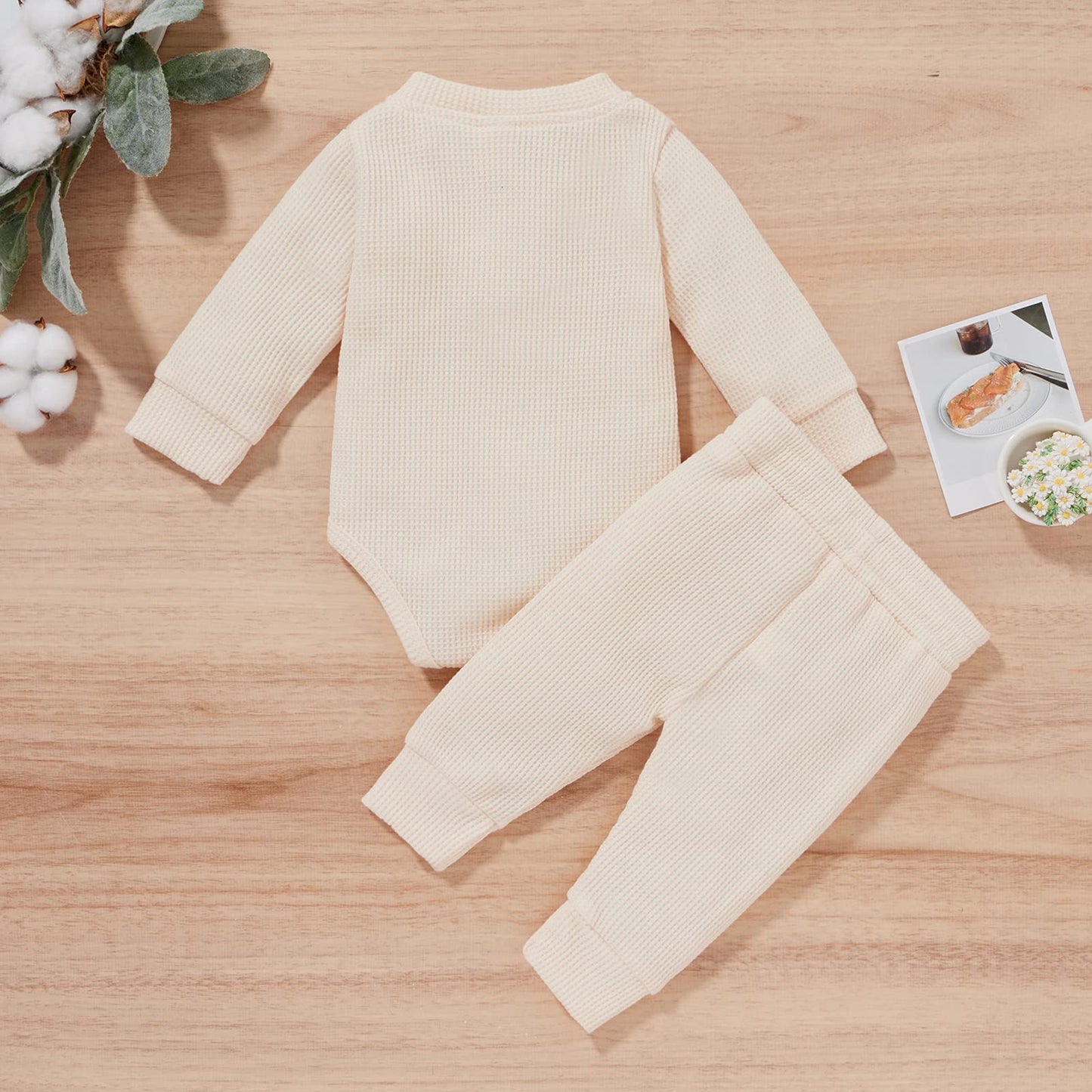Long Sleeve Onesie & Pants (Unisex)