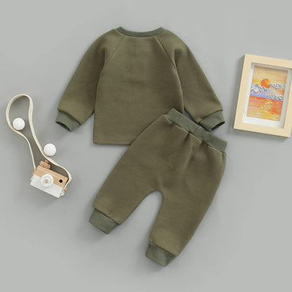 Long Sleeve Onesie & Pants (Unisex)
