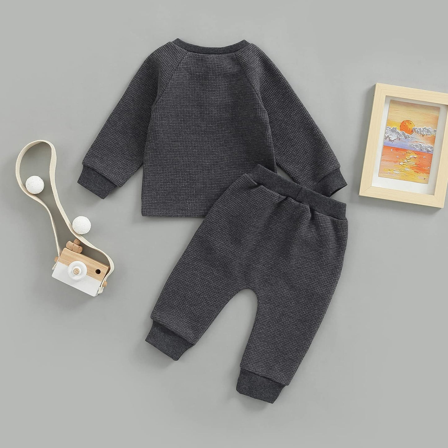 Long Sleeve Onesie & Pants (Unisex)