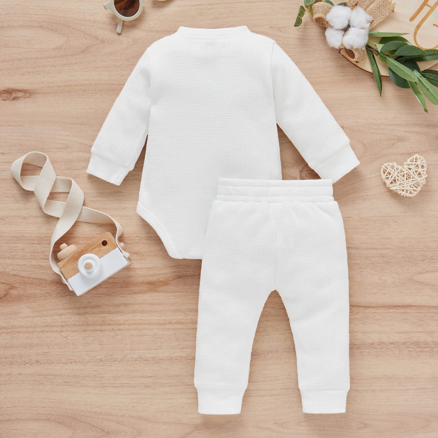 Long Sleeve Onesie & Pants (Unisex)