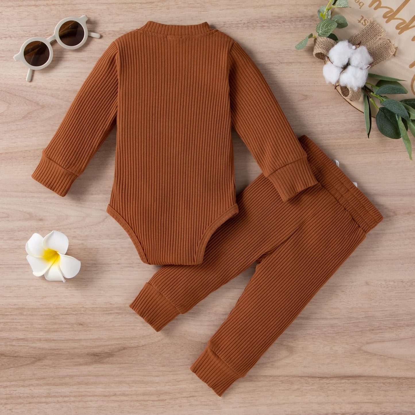 Long Sleeve Onesie & Pants (Unisex)