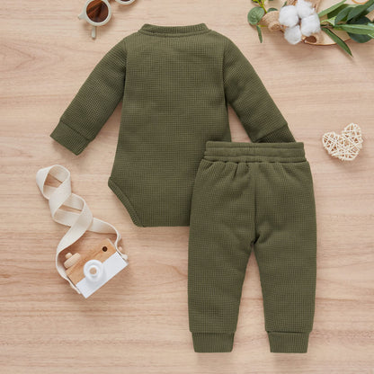 Long Sleeve Onesie & Pants (Unisex)