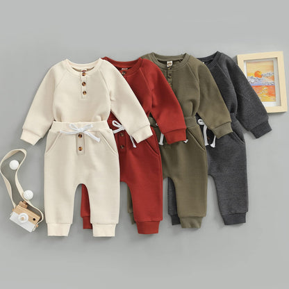 Long Sleeve Onesie & Pants (Unisex)