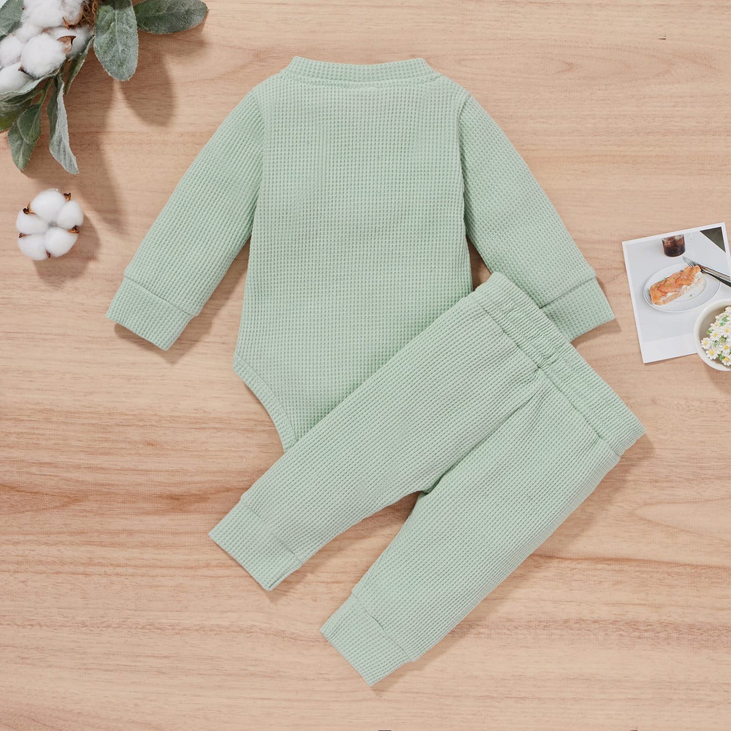 Long Sleeve Onesie & Pants (Unisex)