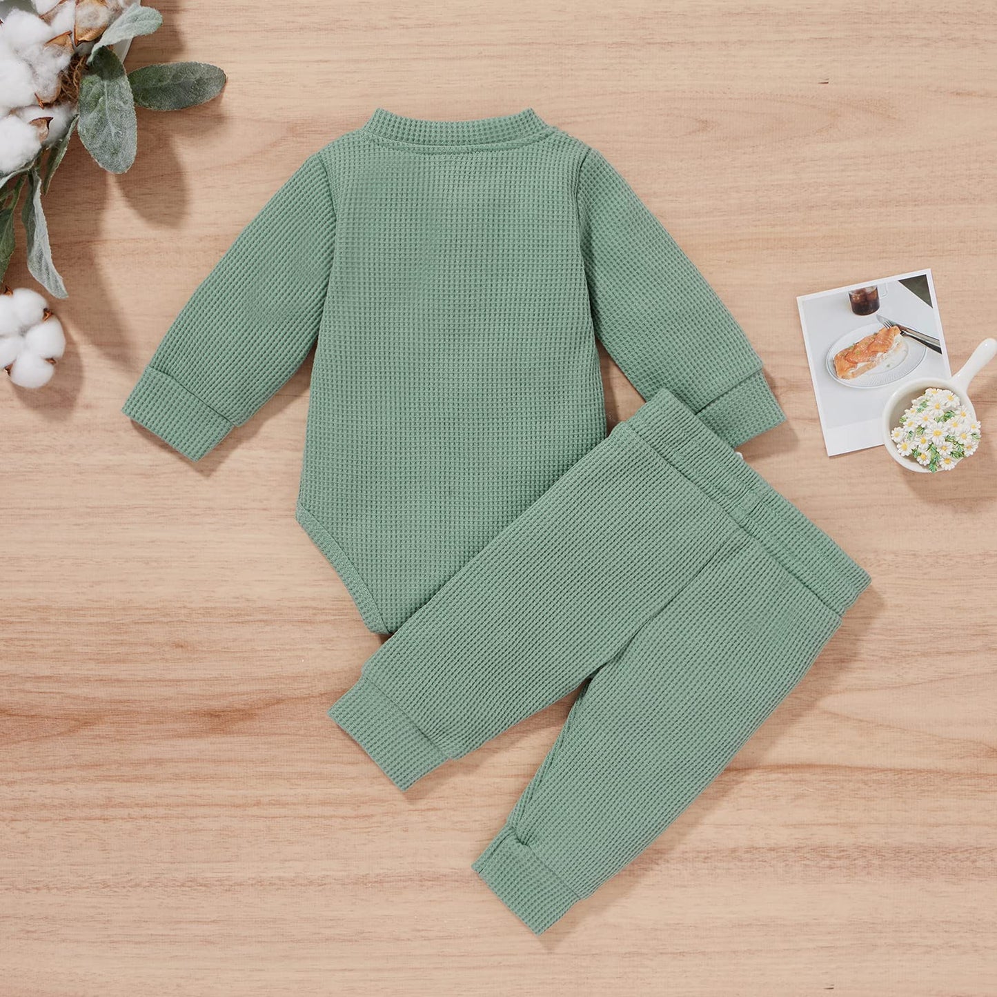 Long Sleeve Onesie & Pants (Unisex)