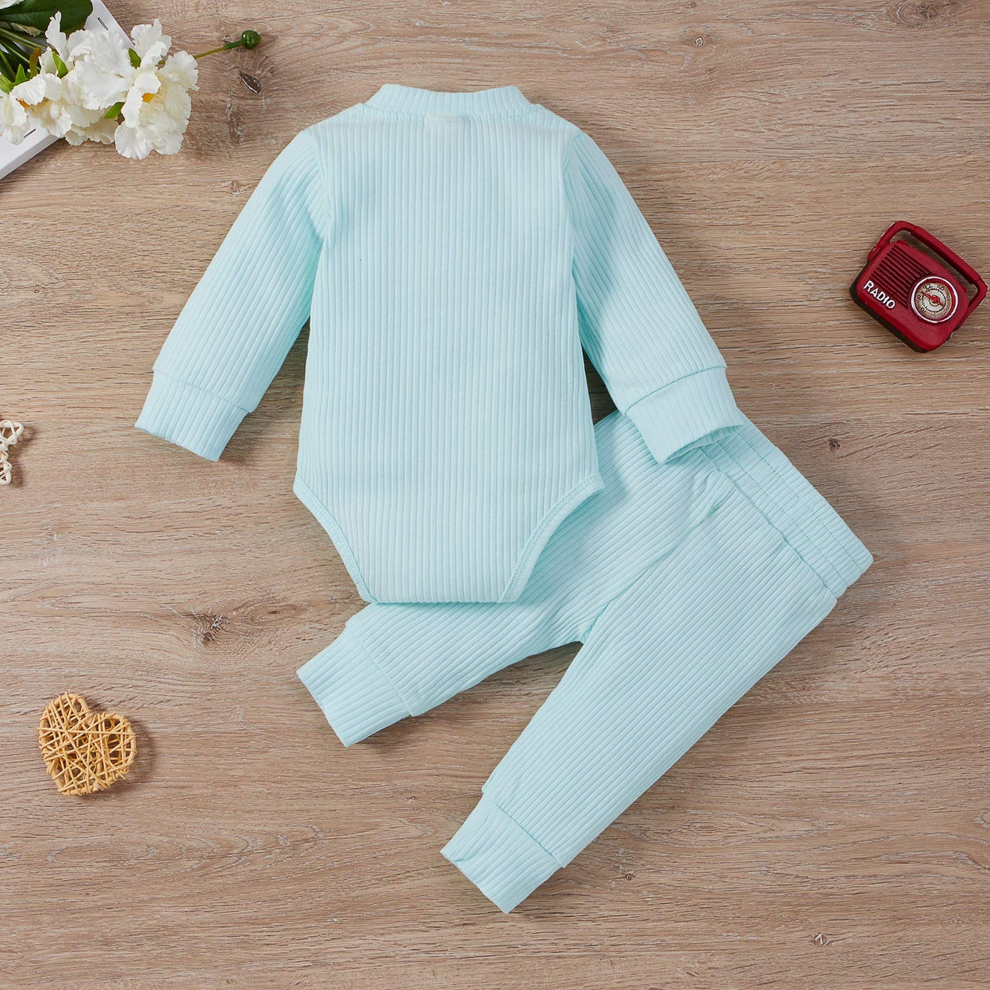 Long Sleeve Onesie & Pants (Unisex)