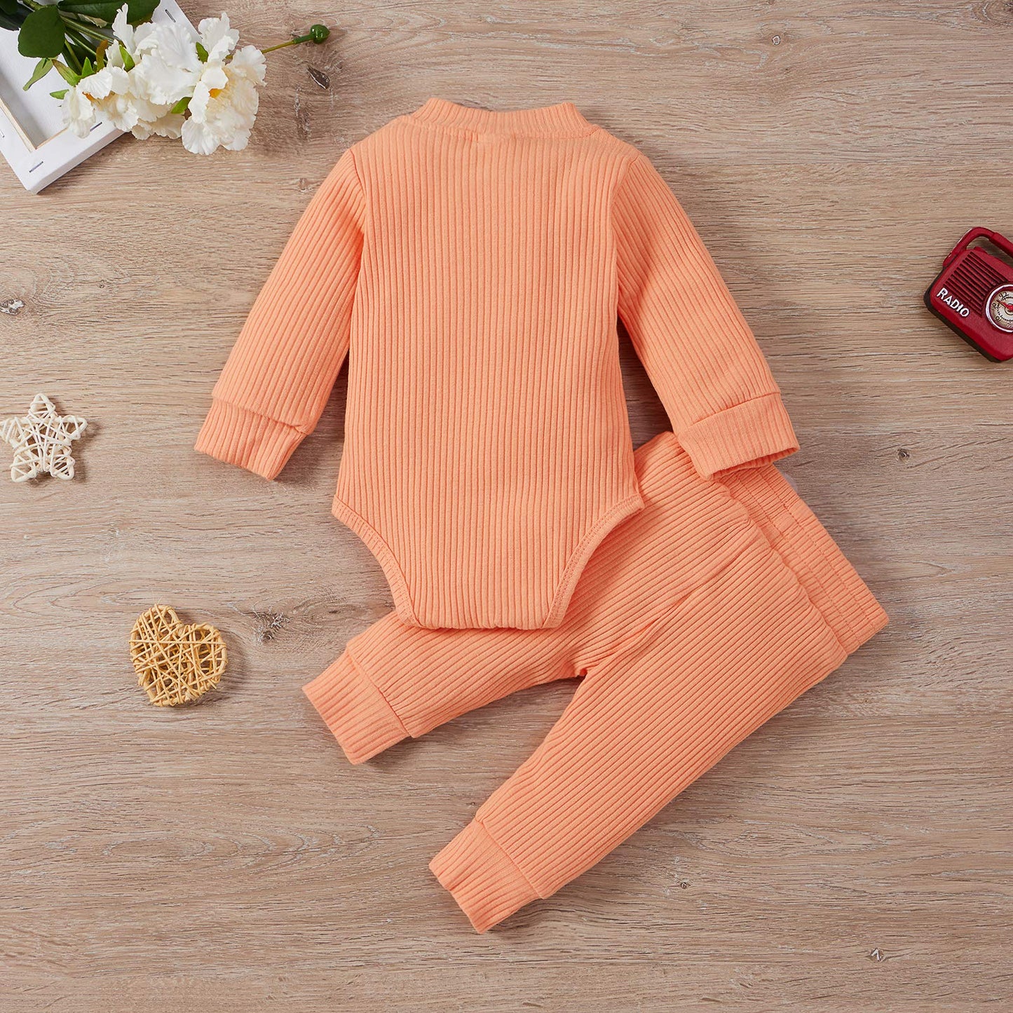Long Sleeve Onesie & Pants (Unisex)